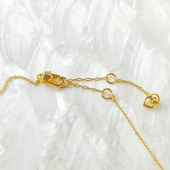 Kate Spade • Sunny Halo Gold Pearl Pendant Necklace - Picture 3 of 3